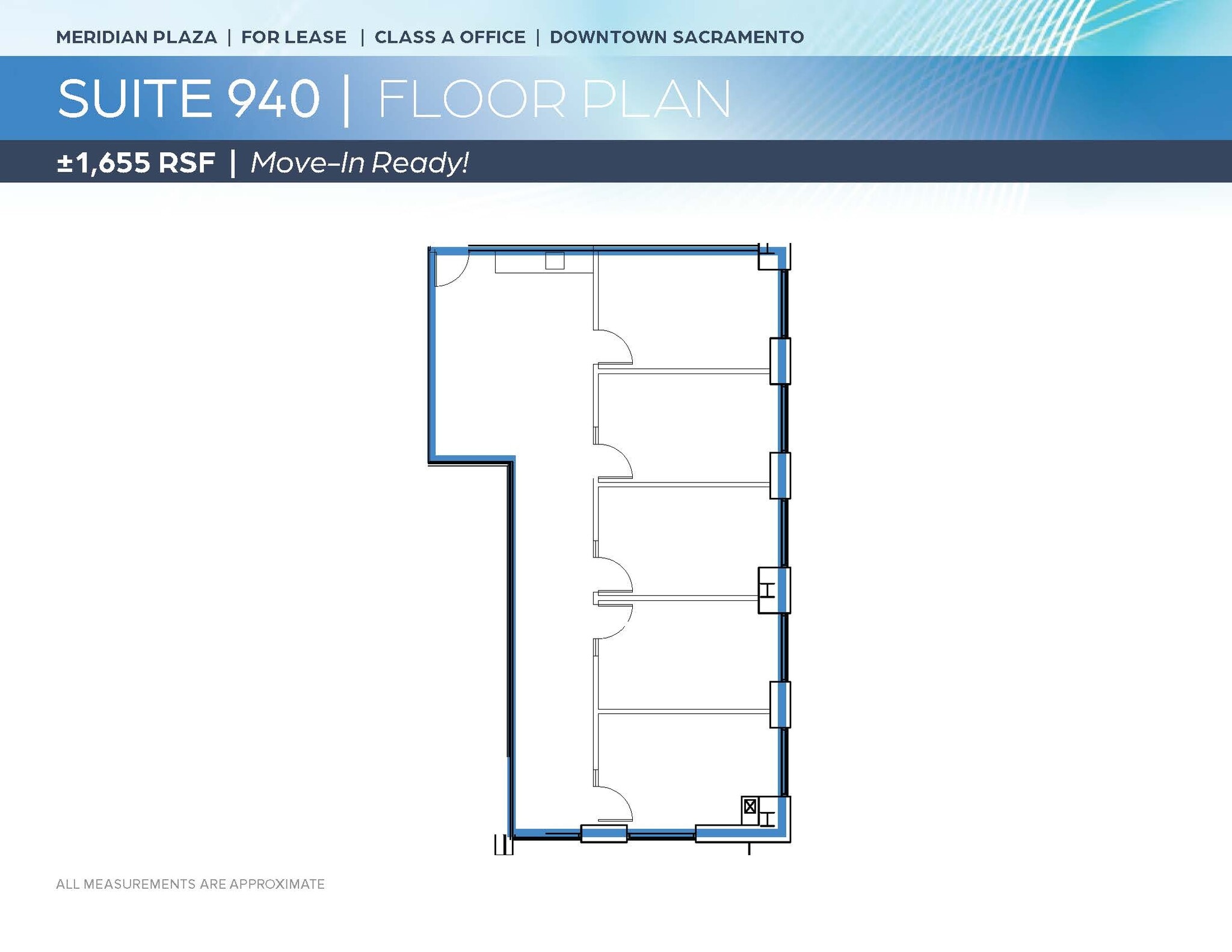 1415 L St, Sacramento, CA à louer Plan d’étage- Image 1 de 1