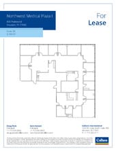 800 Peakwood Dr, Houston, TX à louer Plan d’étage- Image 1 de 1