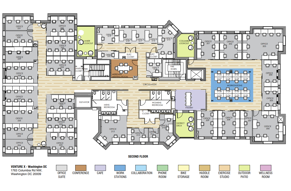 1763 Columbia Rd NW, Washington, DC à louer Plan d  tage- Image 1 de 1