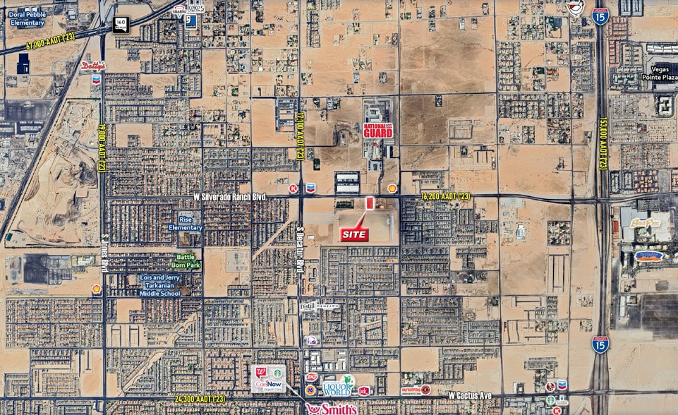 4475 Silverado Ranch Boulevard, Las Vegas, NV for sale - Aerial - Image 2 of 3