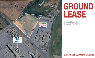 Plus de détails pour 3991 Interstate 35 Frontage Road, Pearsall, TX - Terrain à louer