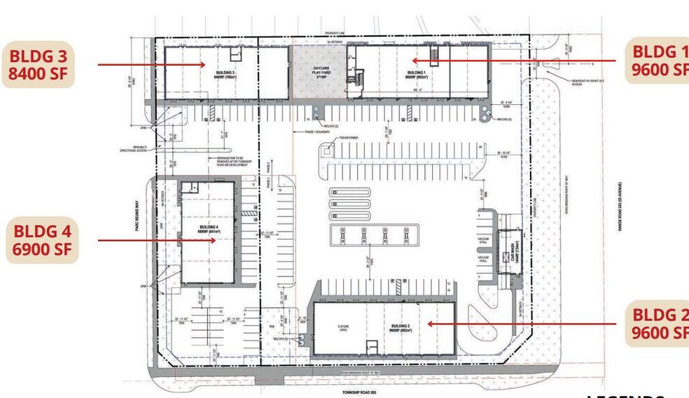 Elan Commercial Building 1, Beaumont, AB à louer - Plan d’étage - Image 2 de 3
