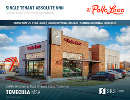 El Pollo Loco | New 20yr Corp Abs NNN | DrThr - NNN Property