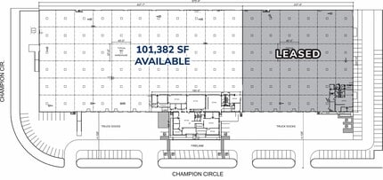 1255 Champion Cir, Carrollton, TX for lease Floor Plan- Image 1 of 1