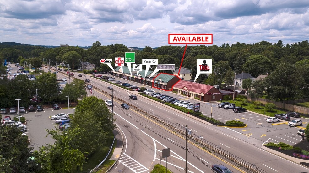 915-947 Worcester St, Natick, MA à louer - Photo du bâtiment - Image 2 de 2