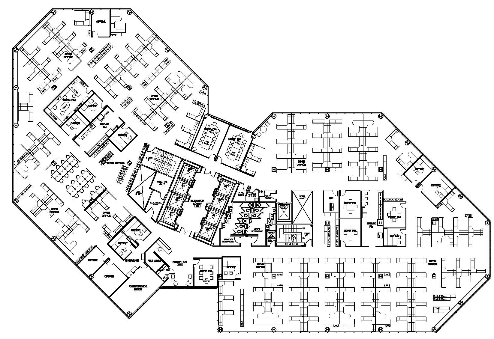 1 Pierce Pl, Itasca, IL for lease Floor Plan- Image 1 of 4