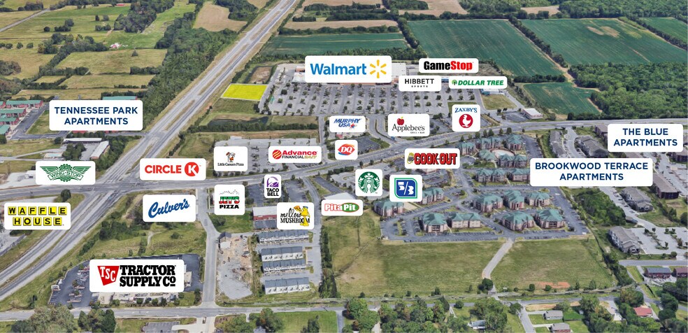 2940 S Rutherford Blvd, Murfreesboro, TN à vendre - Photo du bâtiment - Image 2 de 2
