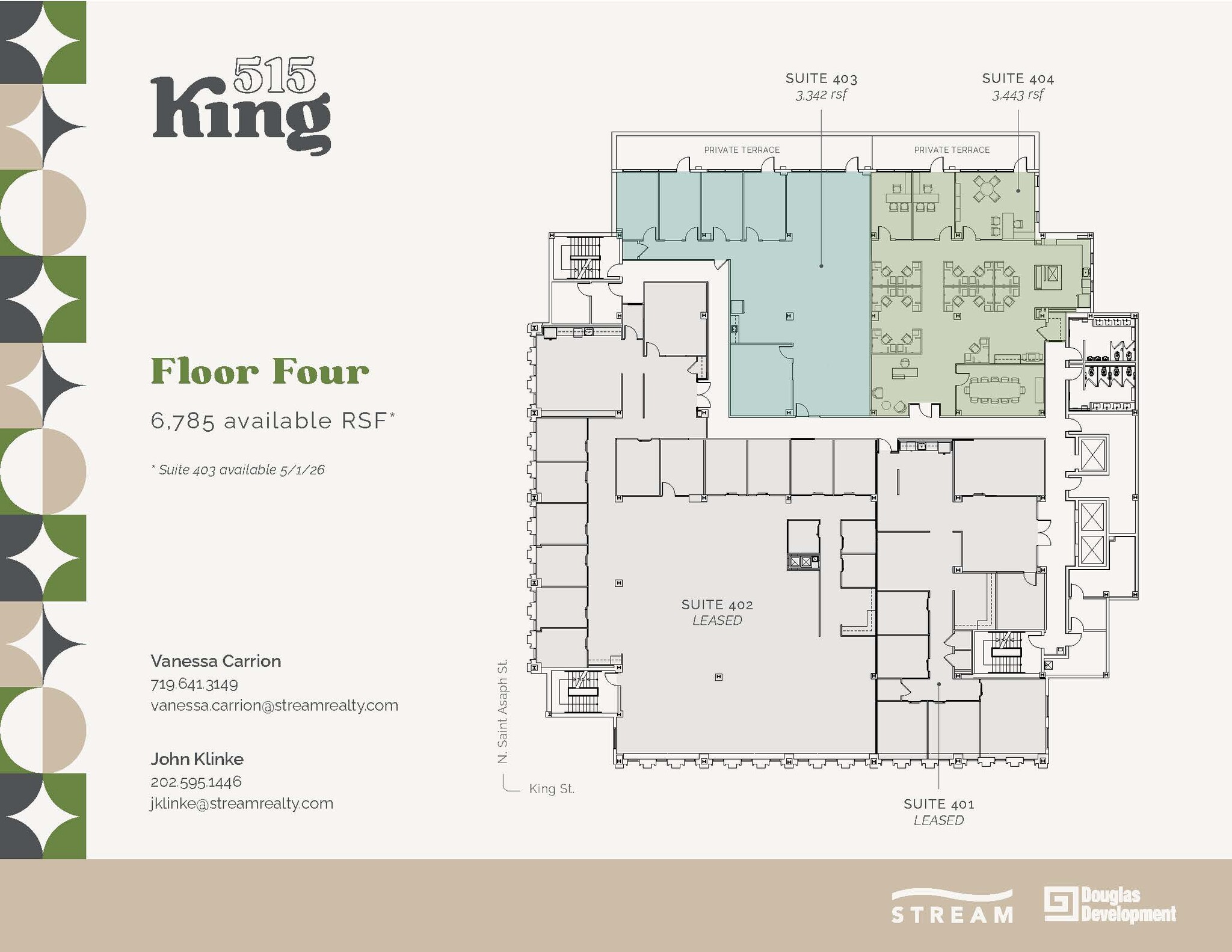 515 King St, Alexandria, VA for lease Floor Plan- Image 1 of 2