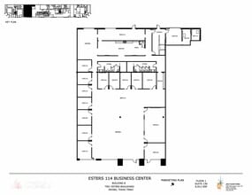 7501 Esters Blvd, Irving, TX for lease Floor Plan- Image 1 of 2