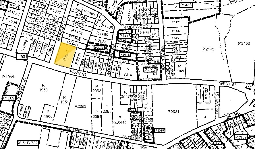 1028-1032 West St, Annapolis, MD à vendre - Plan cadastral - Image 2 de 8