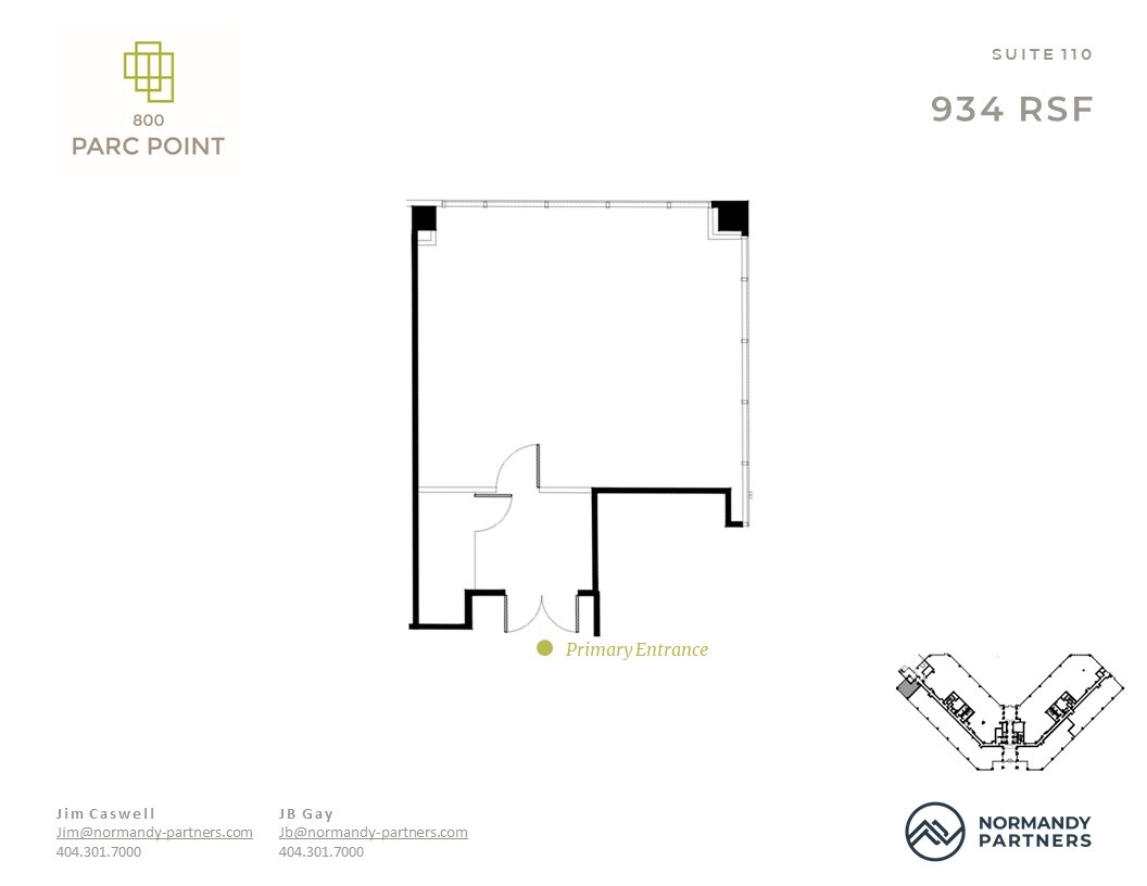 800 Parc Pt, Alpharetta, GA à louer Plan d  tage- Image 1 de 6