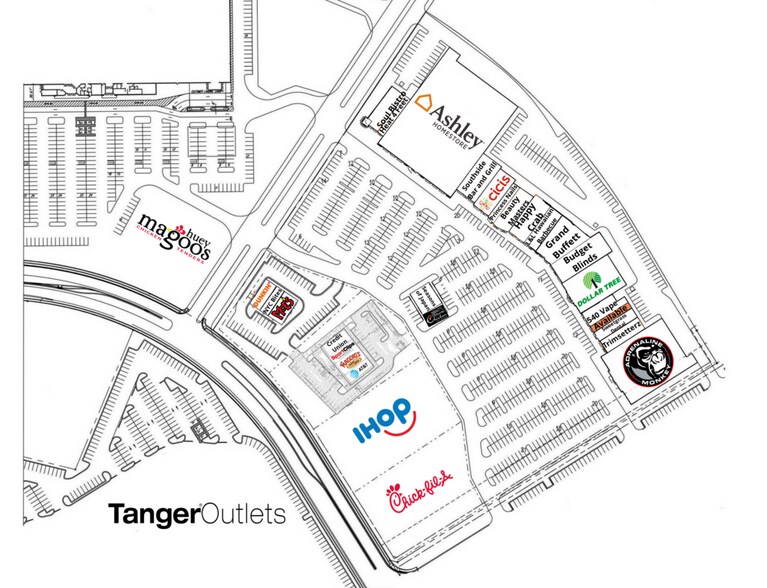4950 Centre Pointe Dr, Charleston, SC à louer - Plan de site - Image 2 de 4