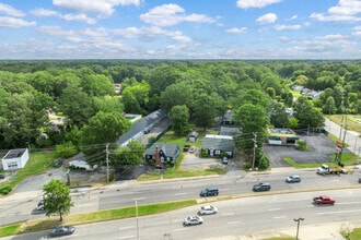 10710 Jefferson Ave, Newport News, VA - Aerial map view