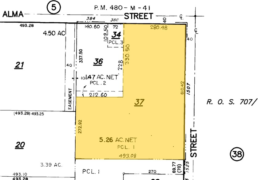 1507 S 10th St, San Jose, CA à vendre - Plan cadastral - Image 3 de 3