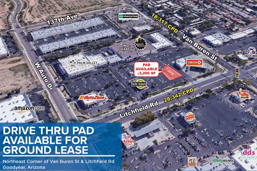 319-409 N Litchfield Rd, Goodyear, AZ à louer - Photo principale - Image 1 de 2