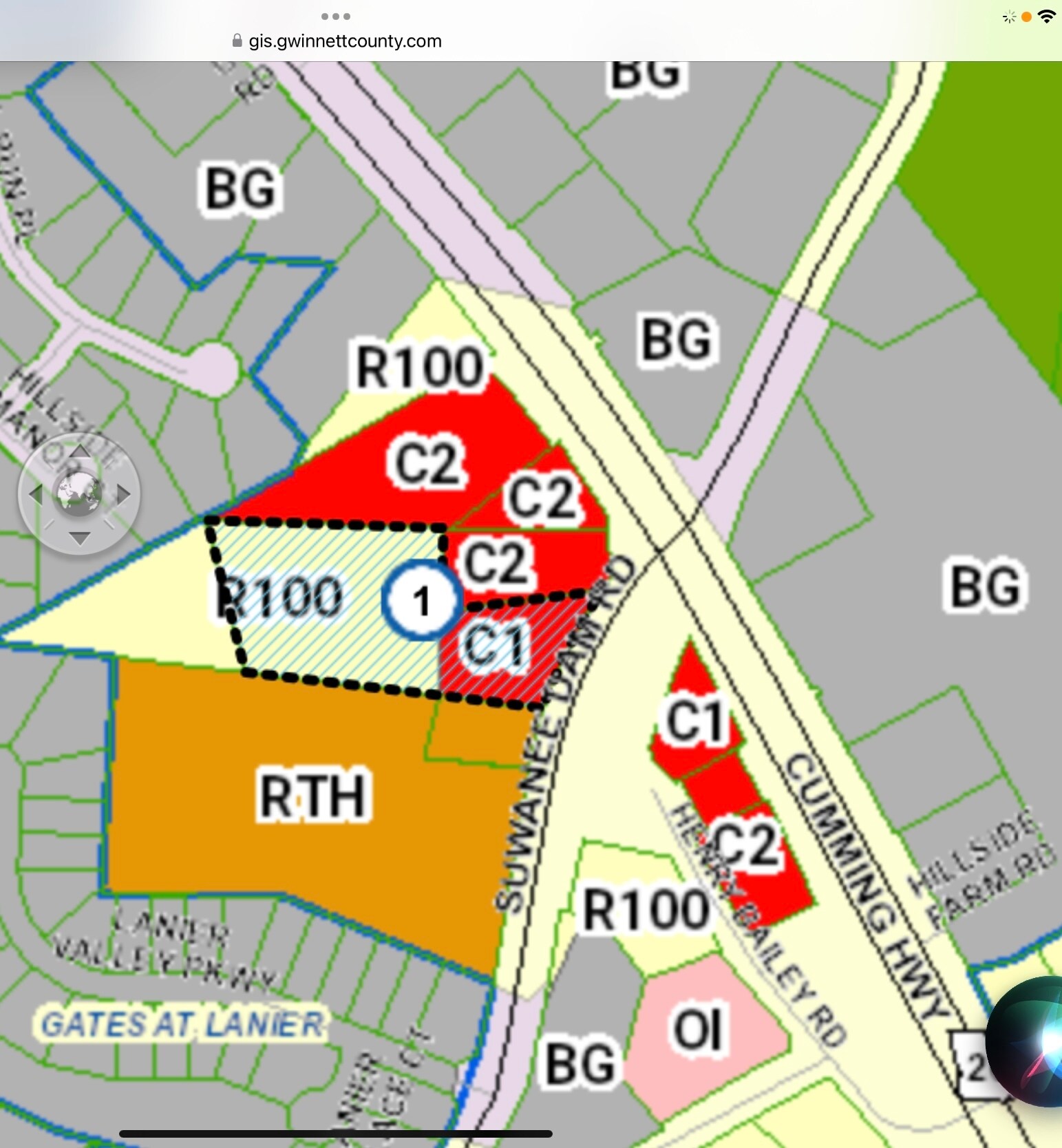 5886 Suwanee Dam Rd, Sugar Hill, GA à vendre Plan cadastral- Image 1 de 9