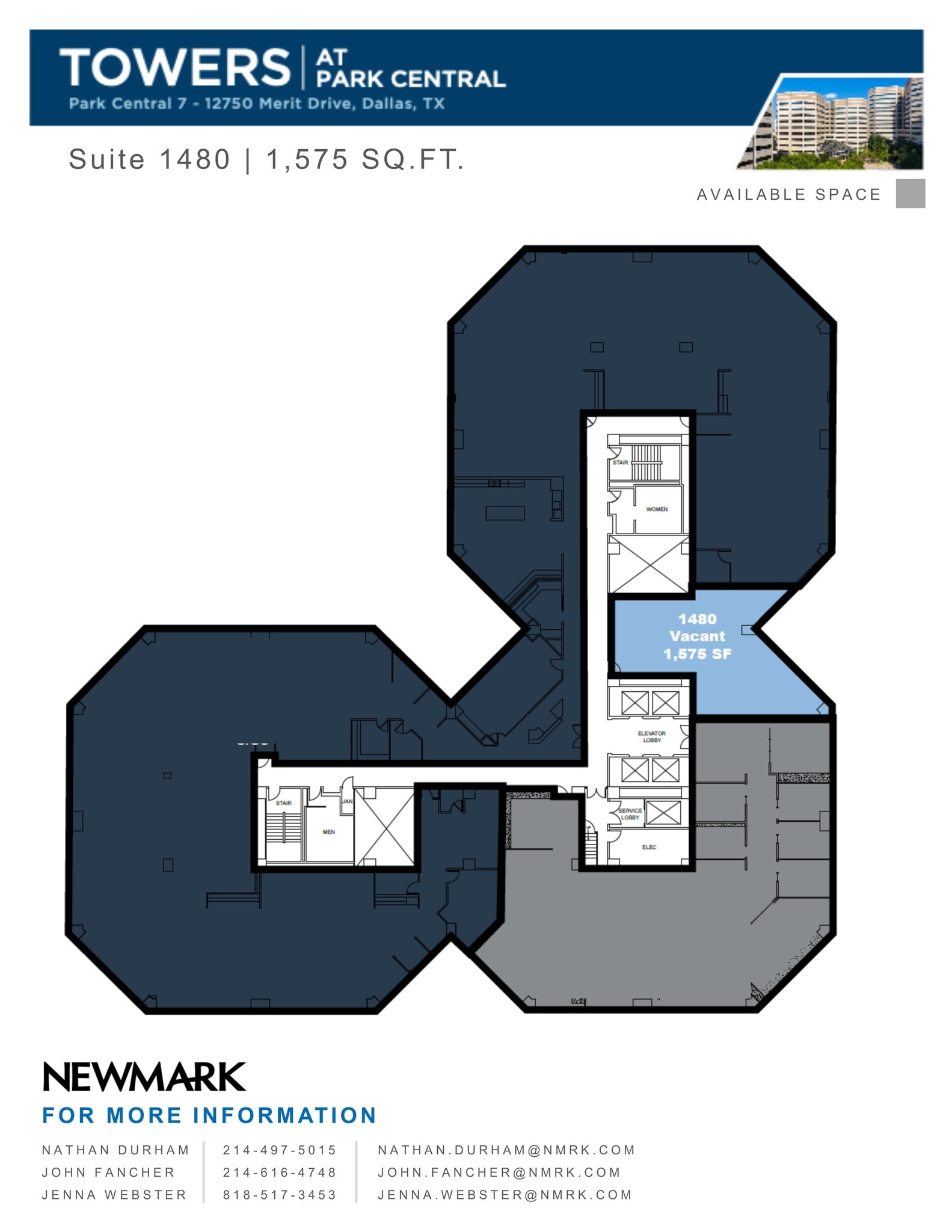 12750 Merit Dr, Dallas, TX for lease Site Plan- Image 1 of 2