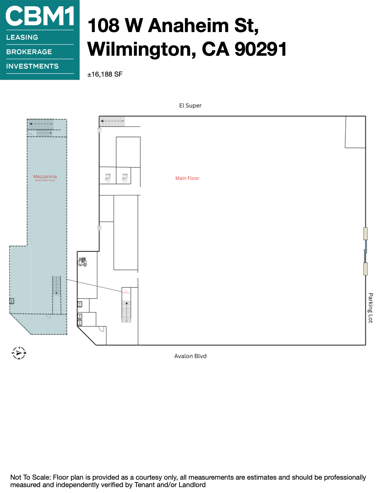104-134 W Anaheim St, Wilmington, CA for lease Floor Plan- Image 1 of 2