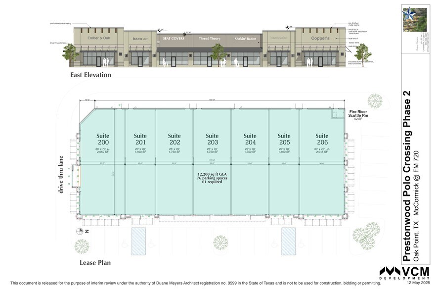 FM 720, Oak Point, TX for lease - Site Plan - Image 3 of 39