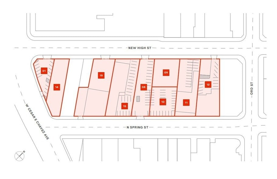 Chinatown Commercial Portfolio portfolio of 7 properties for sale on LoopNet.ca - Plat Map - Image 3 of 9