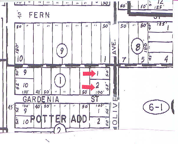 501 S Olive Ave, West Palm Beach, FL à vendre Plan cadastral- Image 1 de 1