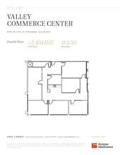 4745 N 7th St, Phoenix, AZ for lease Floor Plan- Image 1 of 1