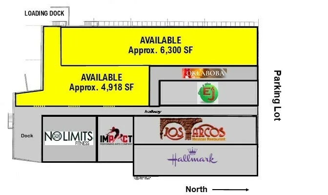 832-848 W Danforth Rd, Edmond, OK for lease - Site Plan - Image 2 of 6