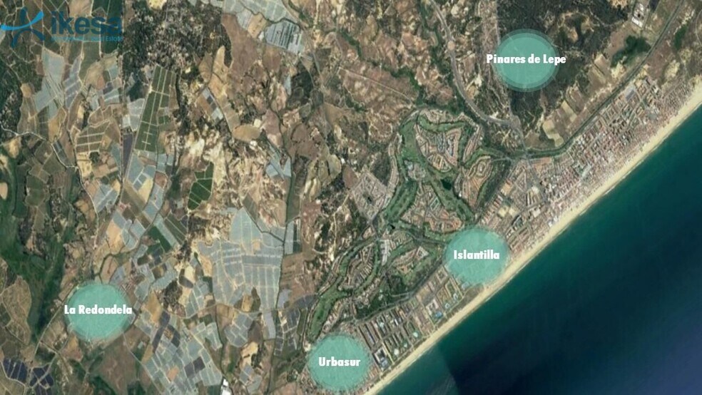 Land in Lepe, Huelva for sale - Aerial - Image 2 of 6