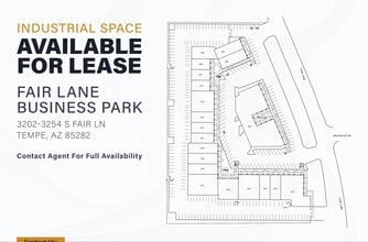 3202-3254 S Fair Ln, Tempe, AZ for lease Site Plan- Image 1 of 1