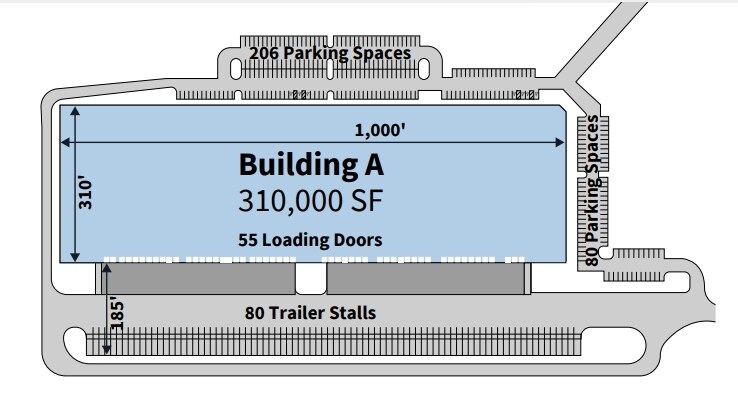 600 Irick, Burlington, NJ à louer - Plan de site - Image 2 de 2