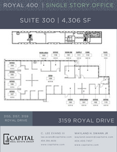 3155 Royal Dr, Alpharetta, GA à louer Plan d’étage- Image 1 de 1