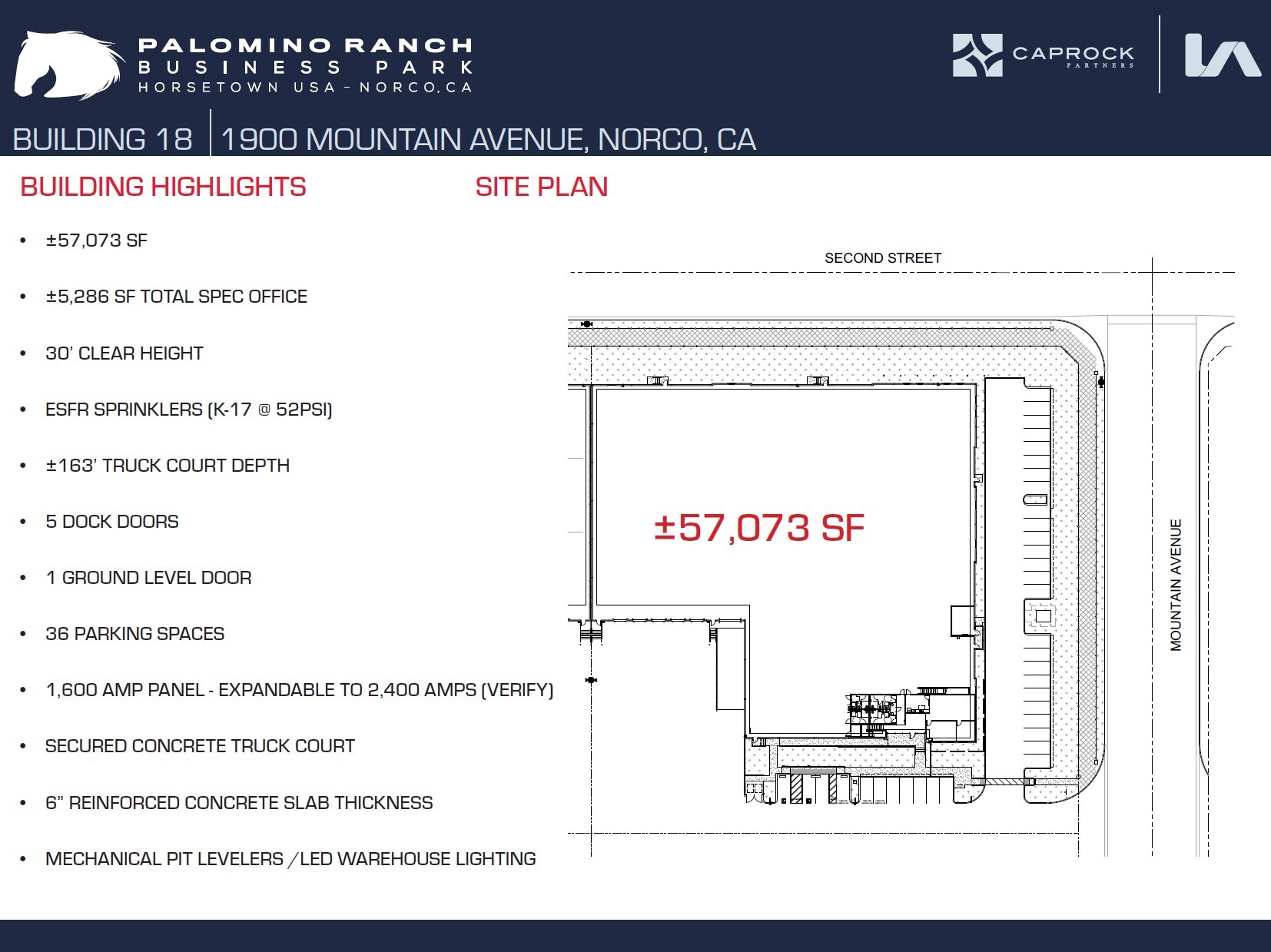 Palomino Ranch, Norco, CA à louer Plan de site- Image 1 de 2