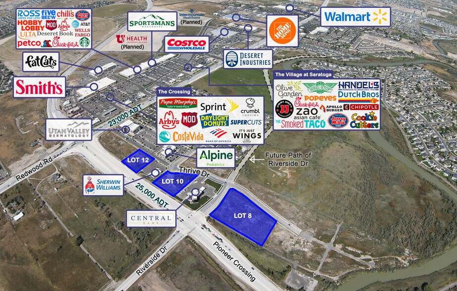 177 Thrive Drive, Saratoga Springs, UT à vendre - Aérien - Image 2 de 5