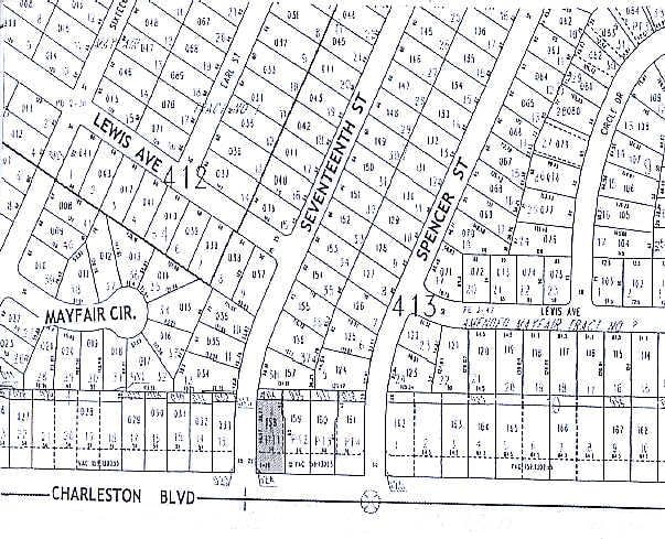 1703 E Charleston Blvd, Las Vegas, NV for sale - Plat Map - Image 3 of 32