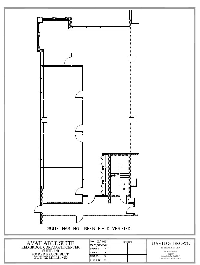 600 Red Brook Blvd, Owings Mills, MD for lease Floor Plan- Image 1 of 1