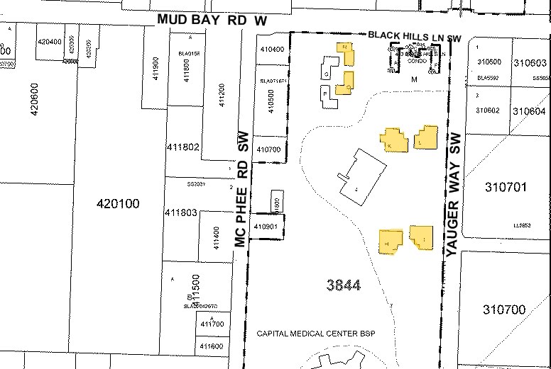 410 Black Hills Ln SW, Olympia, WA à vendre - Plan cadastral - Image 2 de 4