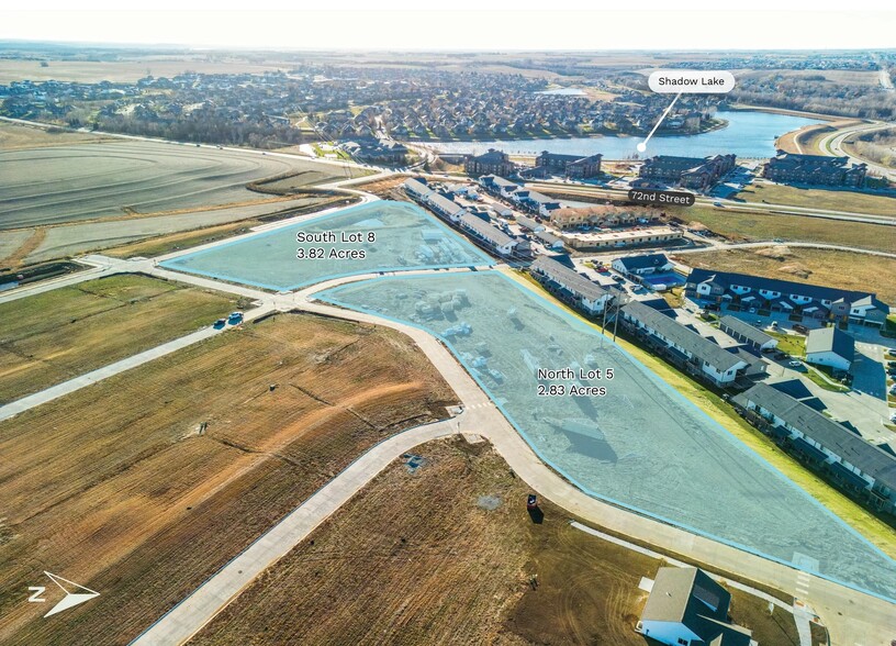 72nd Street & Schram Road, Papillion, NE for sale - Aerial - Image 2 of 5