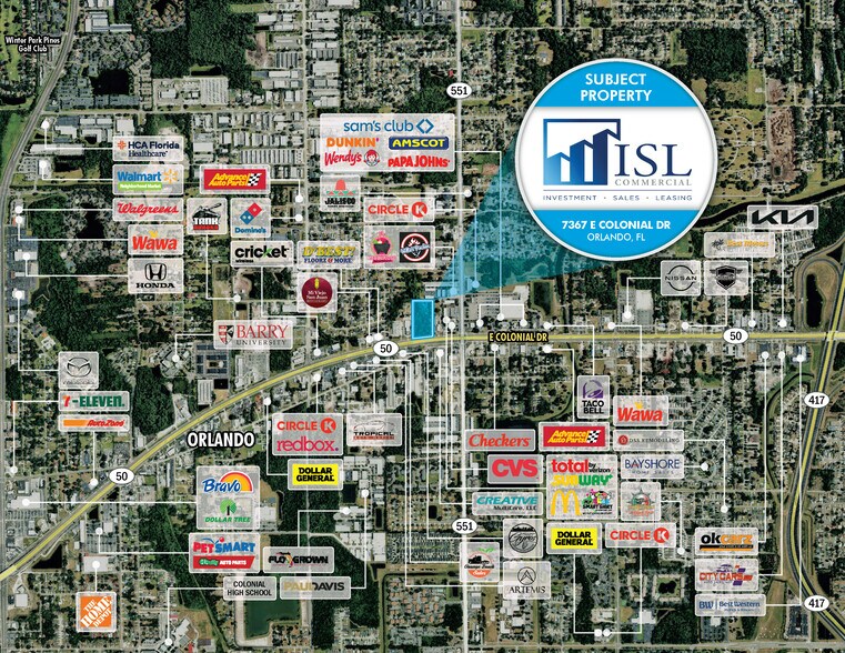 7367 E. Colonial Dr, Orlando, FL à vendre - Photo du bâtiment - Image 2 de 20
