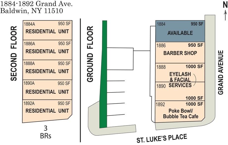 1884-1892 Grand Ave, Baldwin, NY for sale - Primary Photo - Image 1 of 1