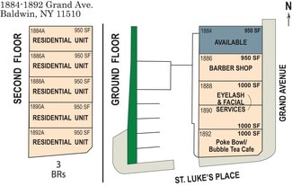 More details for 1884-1892 Grand Ave, Baldwin, NY - Multifamily for Sale