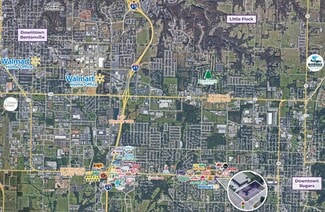 Plus de détails pour W Walnut St, Rogers, AR - Terrain à louer