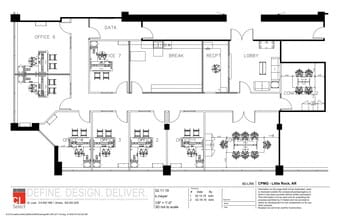 415 N Mckinley St, Little Rock, AR à louer Plan de site- Image 1 de 5