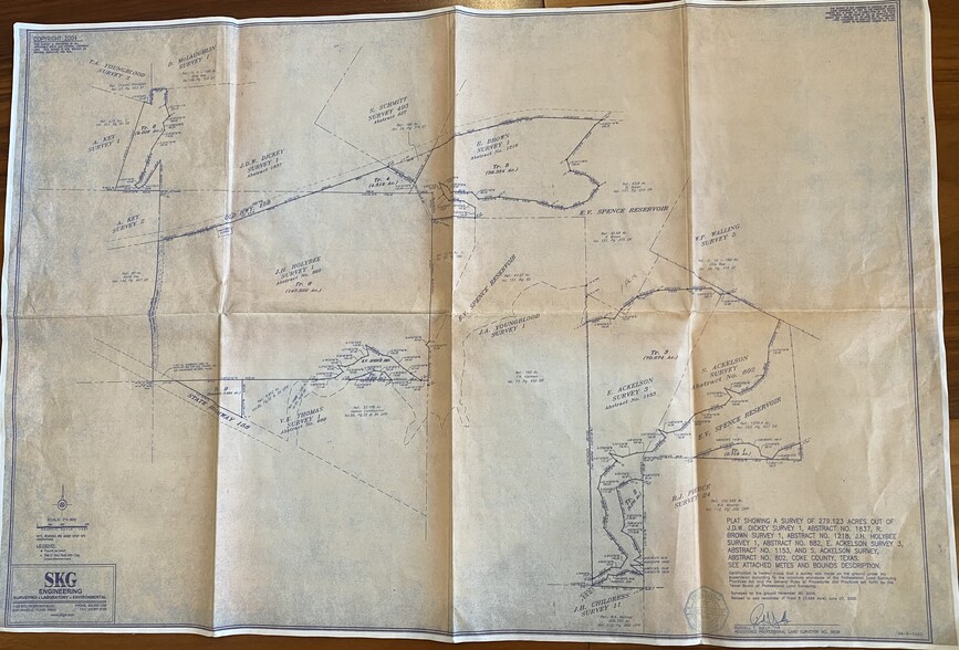 11520 State Highway 158, Robert Lee, TX à vendre - Plan cadastral - Image 2 de 8