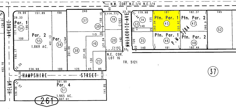 9555-9557 Foothill Blvd, Rancho Cucamonga, CA à louer - Plan cadastral - Image 2 de 3