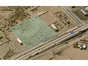 SEQ Nuevo Hueco Tanks & Gateway East Blvd, El Paso, TX - AERIAL map view