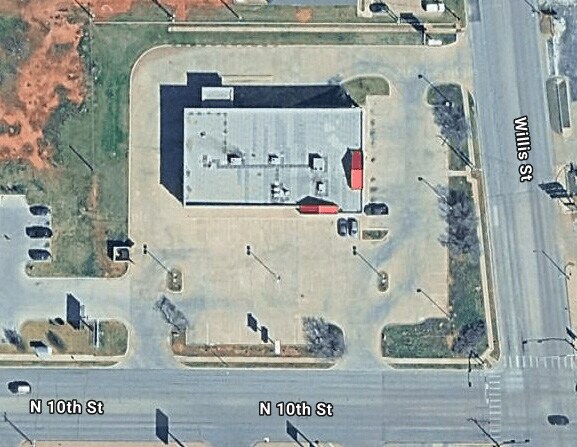 1010 N Willis St, Abilene, TX à louer - Aérien - Image 2 de 2