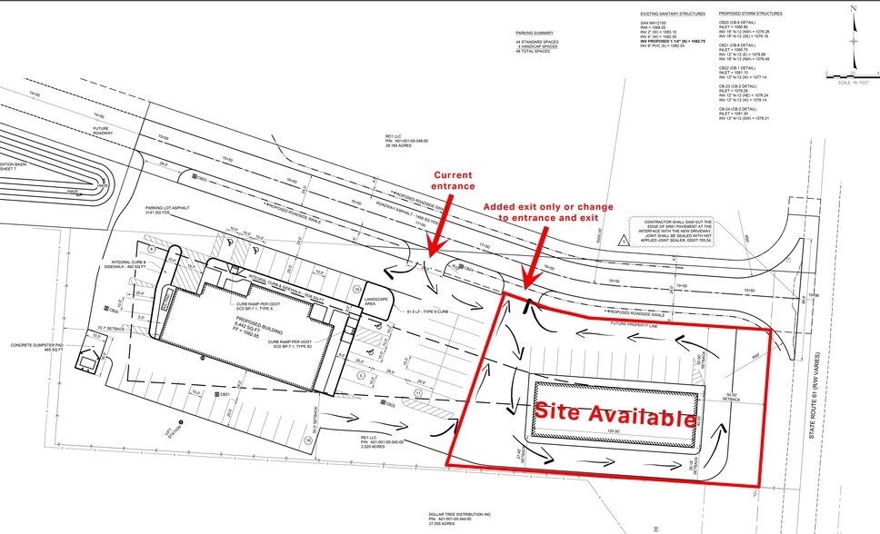 876 State Route 61, Marengo, OH for sale - Site Plan - Image 2 of 3