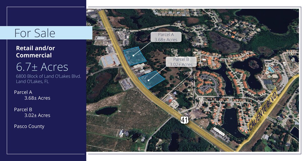 6800 Land O Lakes, Land O' Lakes, FL for sale - Building Photo - Image 1 of 1