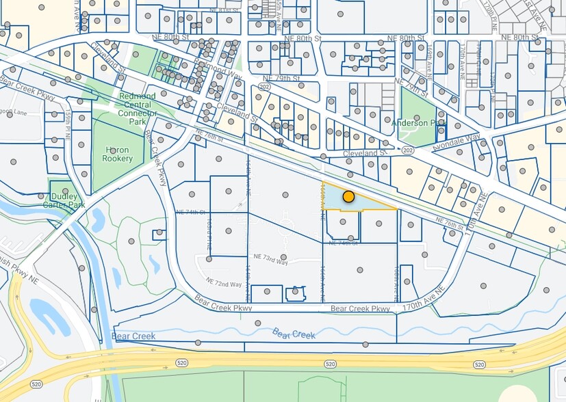 7500 166th Ave NE, Redmond, WA for lease - Plat Map - Image 3 of 3