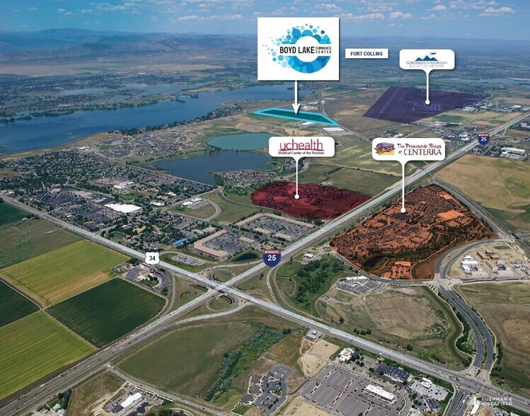 3841 Vander Meer Dr, Loveland, CO for sale - Aerial - Image 1 of 2